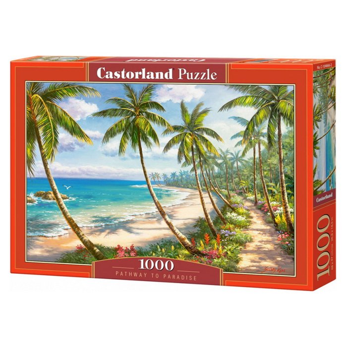 Castorland Puzzle Pláž, 1000 dielikov
