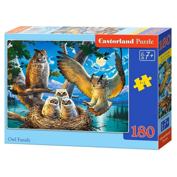 Castorland Puzzle Sovia rodinka, 180 dielikov