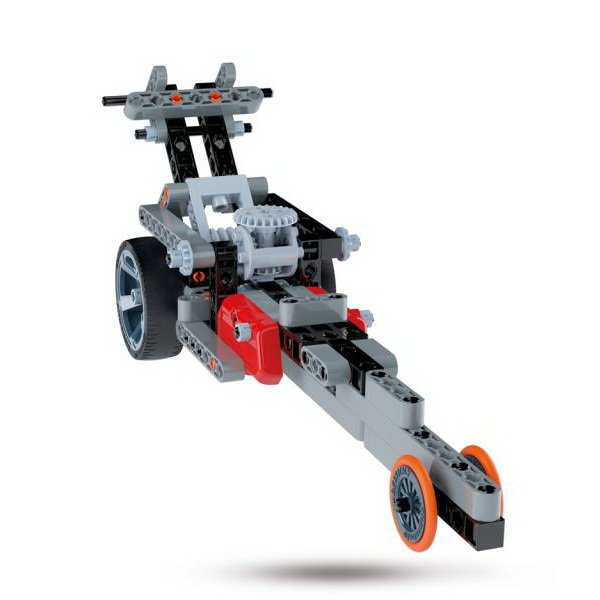 Clementoni Mechanické laboratórium Motorka a formula, 130 dielikov