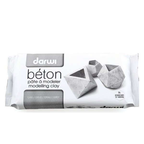 Darwi Samotvrdnúca hmota Betón 500g