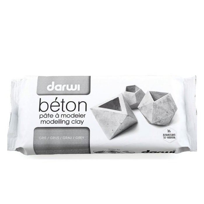 Darwi Samotvrdnúca hmota Betón 500g