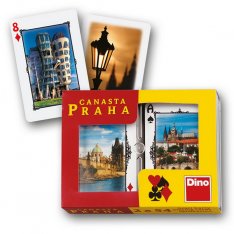 Dino Kanastové karty Praha, 108 kariet