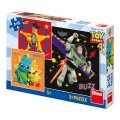Dino Puzzle Toy Story, 3x55 dielikov