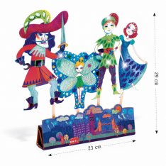 Djeco Vytvor si papierové bábiky - Peter Pan