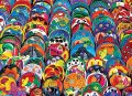 EuroGraphics Puzzle Mexické taniere, 1000 dielikov