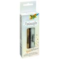 Folia Dekoračné 3D pero zlaté a strieborné, 2 x 30 ml