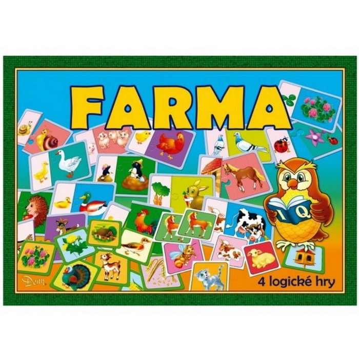 Hydrodata Farma logická hra 4v1