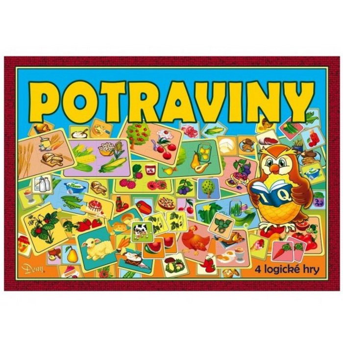 Hydrodata Potraviny logická hra 4v1