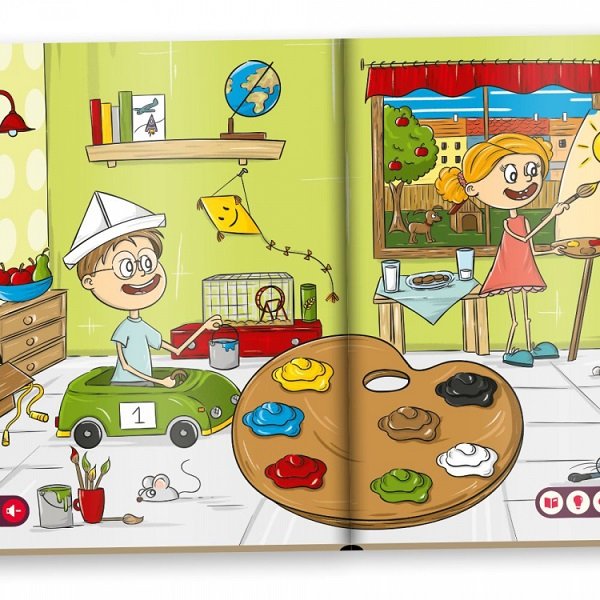 Kúzelné čítanie - Moje prvé farby a tvary