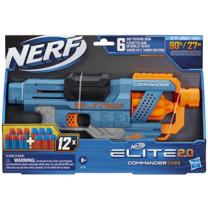 Nerf Elite 2.0 Commander RD-6