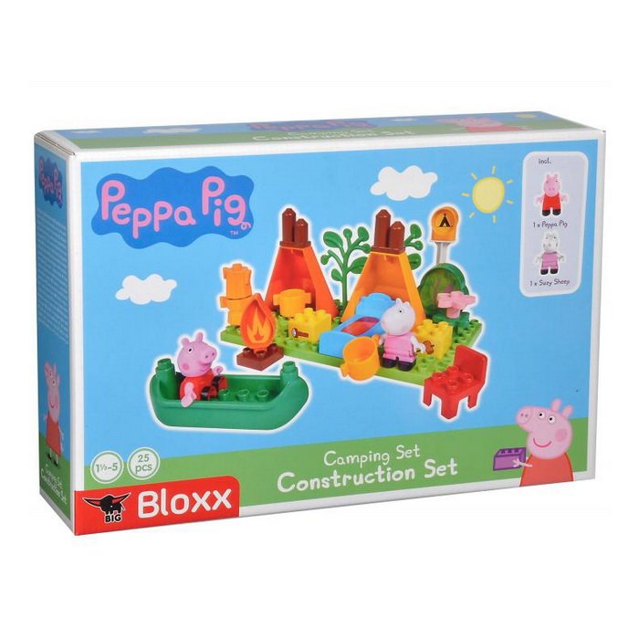 PlayBIG Bloxx Peppa Pig Kempingová súprava, 25 ks