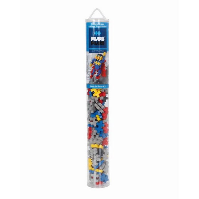 Plus-Plus Mini 100 v tube Super hrdina