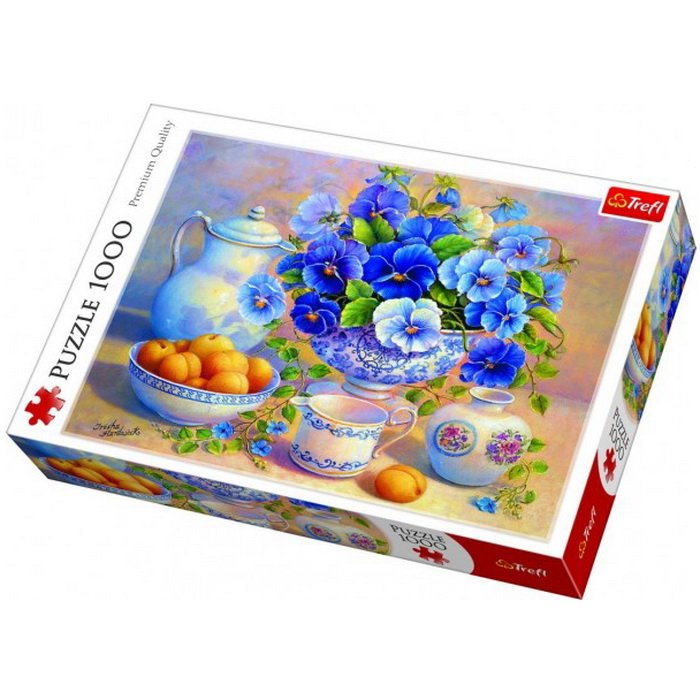 Trefl Puzzle Modrá kytica, 1000 dielikov