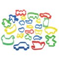 Bigjigs Toys Vykrajovátka, 24 ks