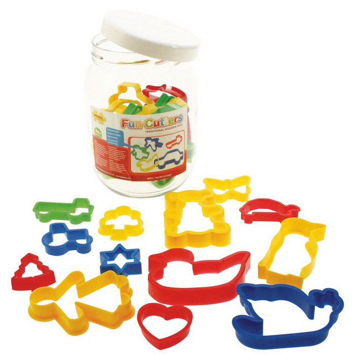 Bigjigs Toys Vykrajovátka, 24 ks