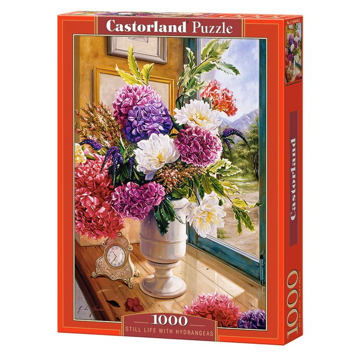 Castorland Puzzle Hortenzie, 1000 dielikov