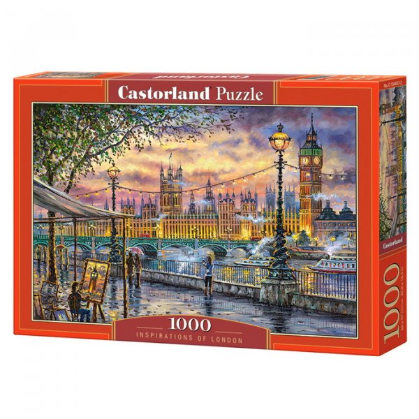 Castorland Puzzle Londýnska inšpirácia, 1000 dielikov