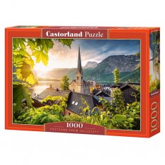 Castorland Puzzle Pohľadnica z Hallstattu, 1000 dielikov