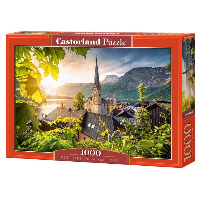 Castorland Puzzle Pohľadnica z Hallstattu, 1000 dielikov