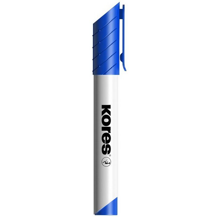 Kores Popisovač na biele a flipchartové tabule K-Marker modrý 1-3 mm