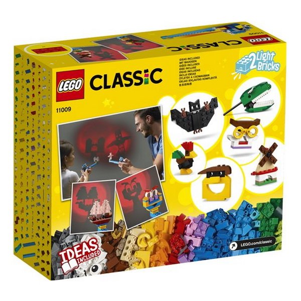 Lego Classic 11009 Kocky a svetlá, 441 ks