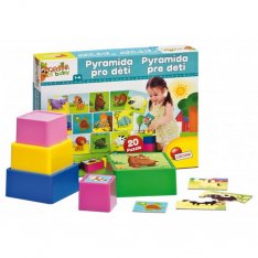Lisciani Carotina Pyramída pre deti a puzzle