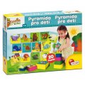 Lisciani Carotina Pyramída pre deti a puzzle
