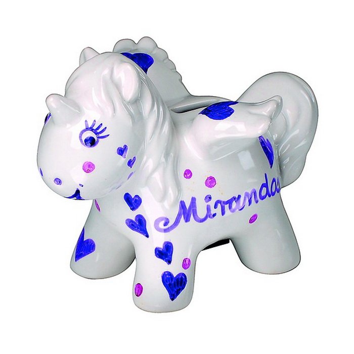Marabu Porcelánová pokladnička - Jednorožec