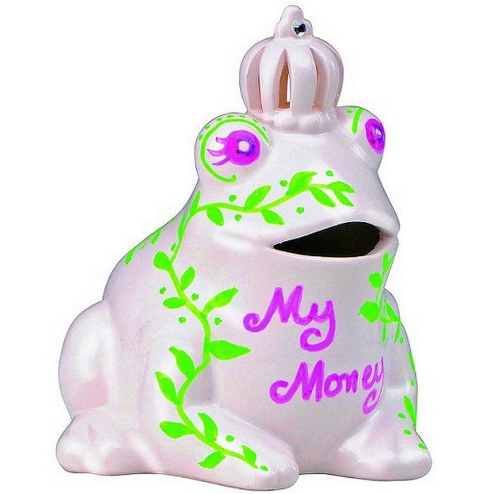 Marabu Porcelánová pokladnička - Žaba