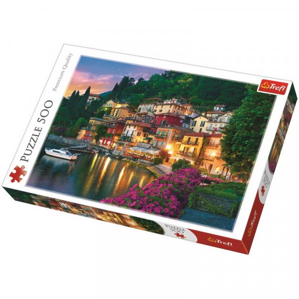 Trefl Puzzle Lake Como - Taliansko, 500 dielikov