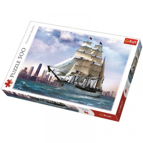 Trefl Puzzle Plachetnica, 500 dielikov