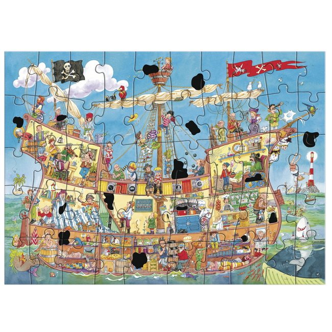 GALT Magické puzzle Pirátska loď, 50 dielikov