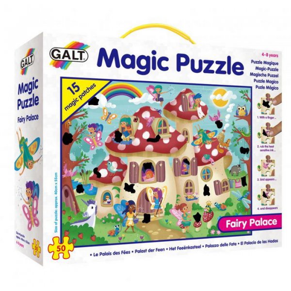 GALT Magické puzzle Rozprávkový palác, 50 dielikov