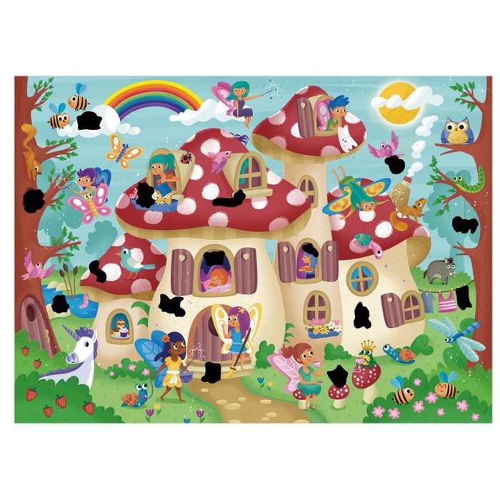 GALT Magické puzzle Rozprávkový palác, 50 dielikov