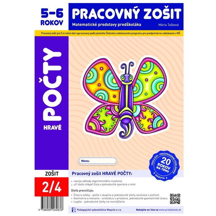 Hravé počty pracovný zošit 5-6 (2025, 27. edícia)