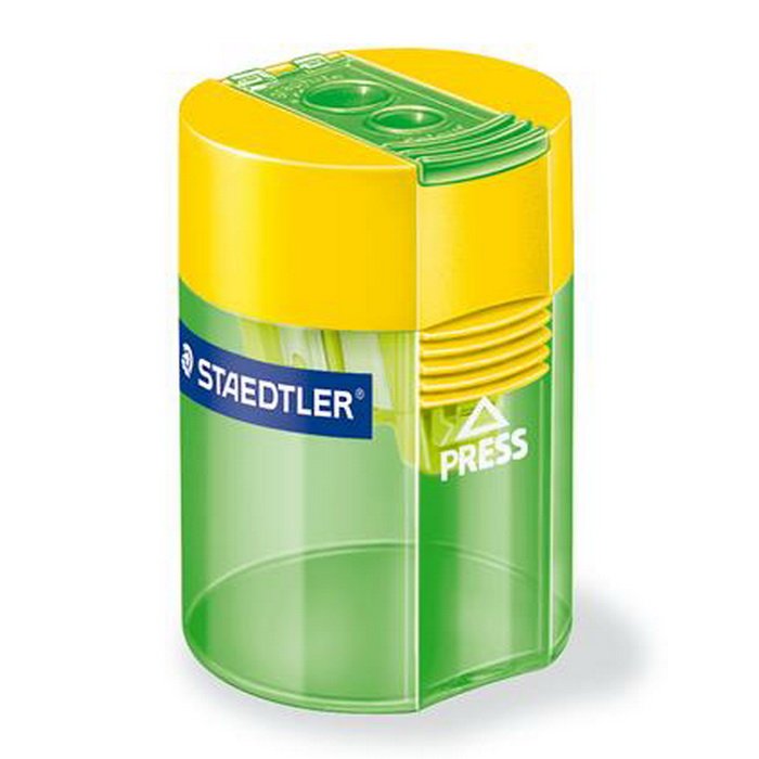 Staedtler Strúhadlo plastové dvojdierkové, 1 ks