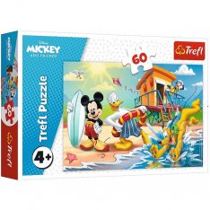 Trefl Puzzle Mickey a Donald, 60 dielikov