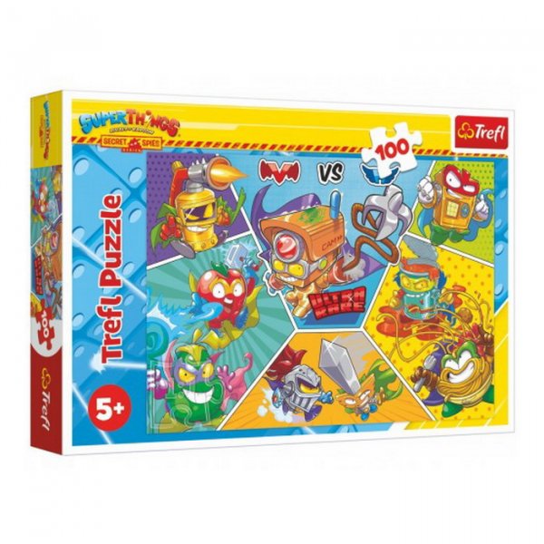 Trefl Puzzle Špióni v akcii, 100 dielikov