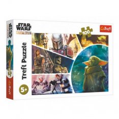 Trefl Puzzle Star Wars The Mandalorian, 100 dielikov
