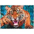 Trefl Puzzle Tvárou v tvár Tigrovi crazy shapes, 600 dielikov