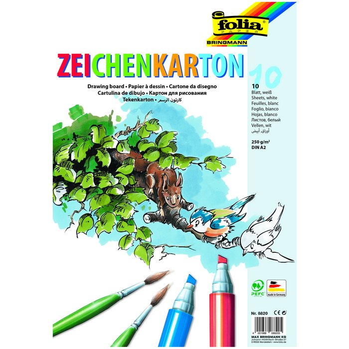 Výkresy na kreslenie A2 250g, 10 listov