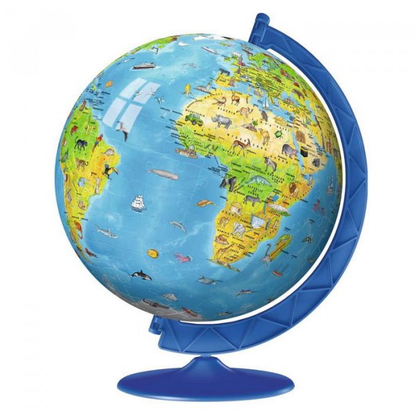 Ravensburger Detský glóbus 3D puzzle, 180 dielikov