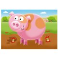 Ravensburger Moje prvé puzzle Na farme, 4v1