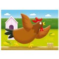 Ravensburger Moje prvé puzzle Na farme, 4v1