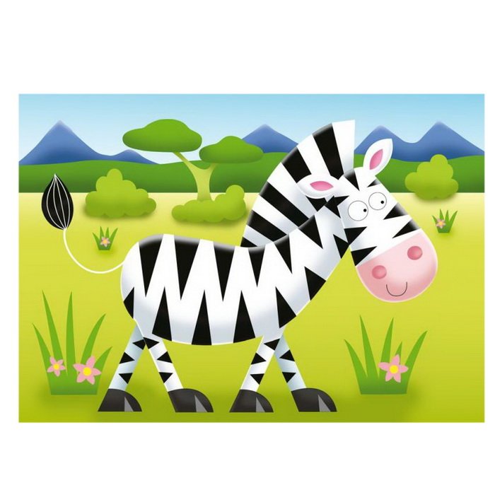 Ravensburger Moje prvé puzzle Safari, 4v1