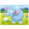 Ravensburger Moje prvé puzzle Safari, 4v1