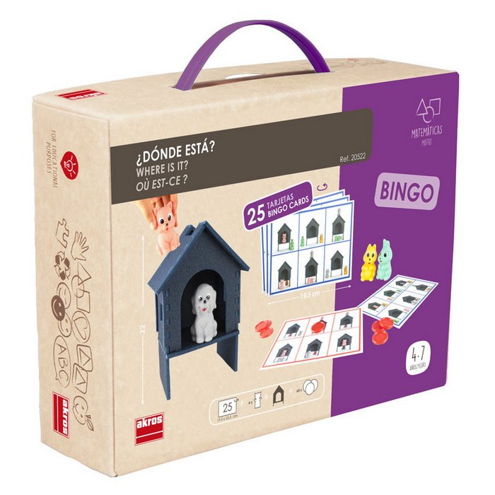 Akros Bingo hra Kde je?