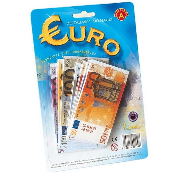 Alexander Detské euro peniaze, 119 ks