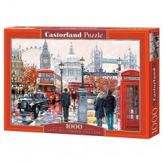 Castorland Puzzle Londýnska ulica, 1000 dielikov