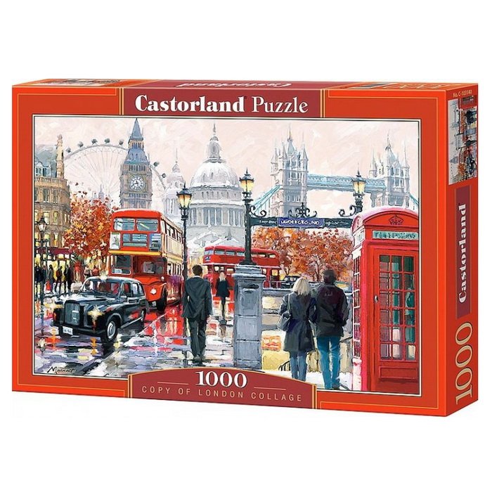 Castorland Puzzle Londýnska ulica, 1000 dielikov